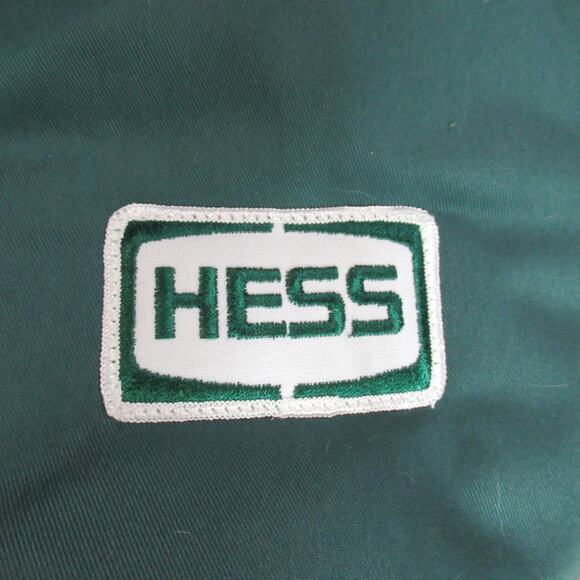 Hess Jacket Mens Size Medium Green Gas Station Heavy Duty Winter Coat Streetwear - Picture 2 of 10